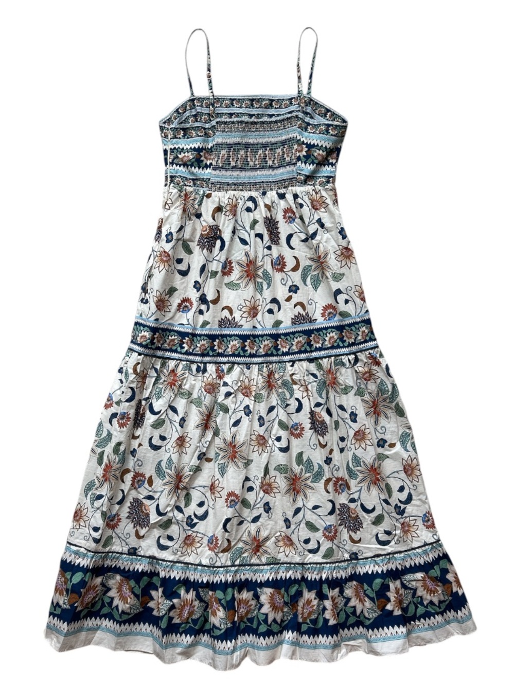 FARM Rio Floral Delhi Tapestry Light Pink Midi Dress Size Small NWT - Picture 5 of 8